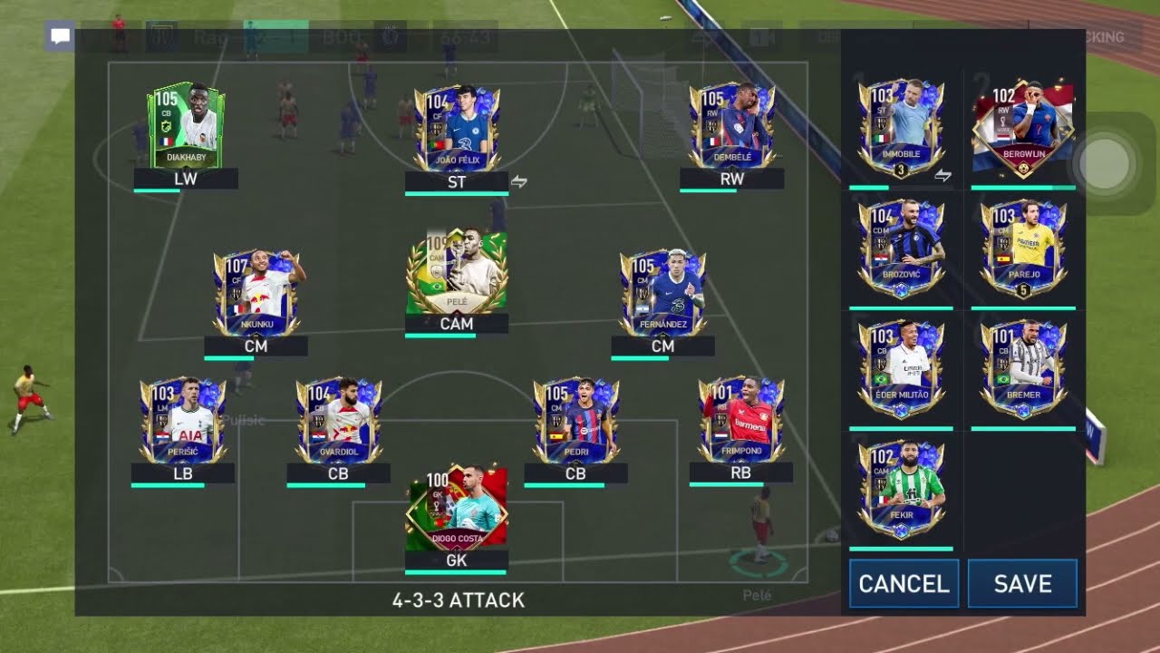How to add / use substitution in FIFA Mobile | Substitute Player