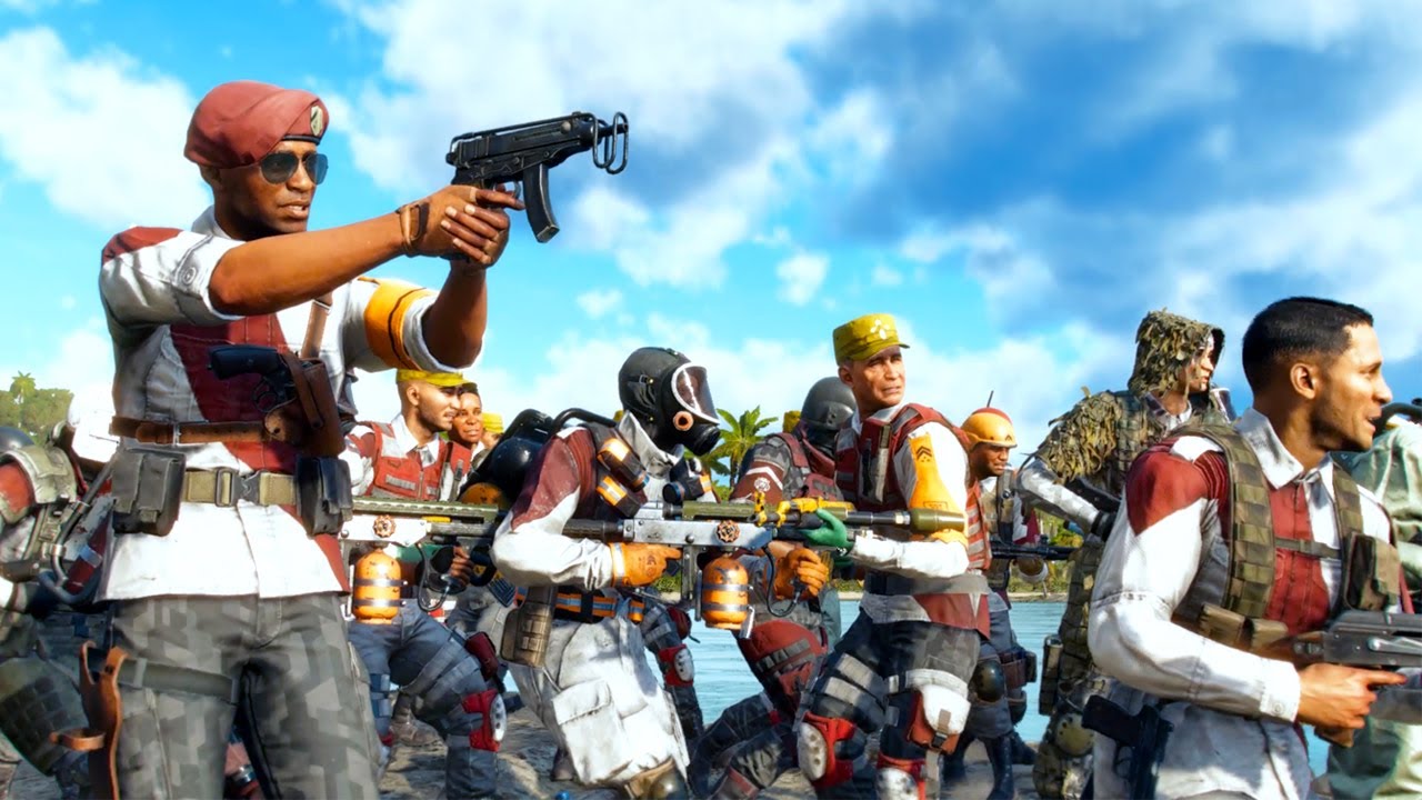 Castillo's Army attacks Libertad Outpost! - Far Cry 6 AI War