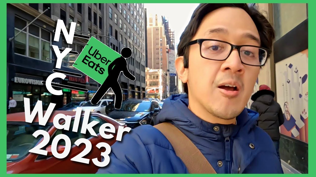 Saturday Lunch - Uber Eats Walker NYC - Day 18 - UberEats