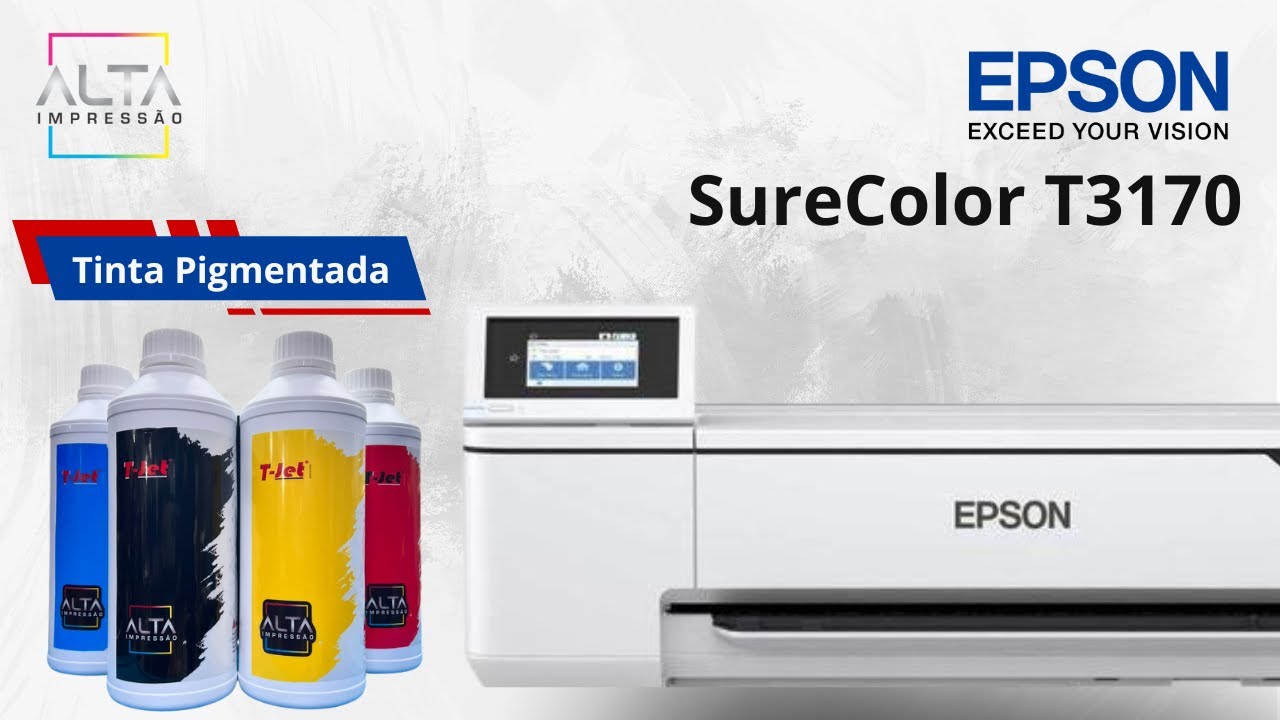 Epson SureColor T3170 Com Tinta Pigmentada
