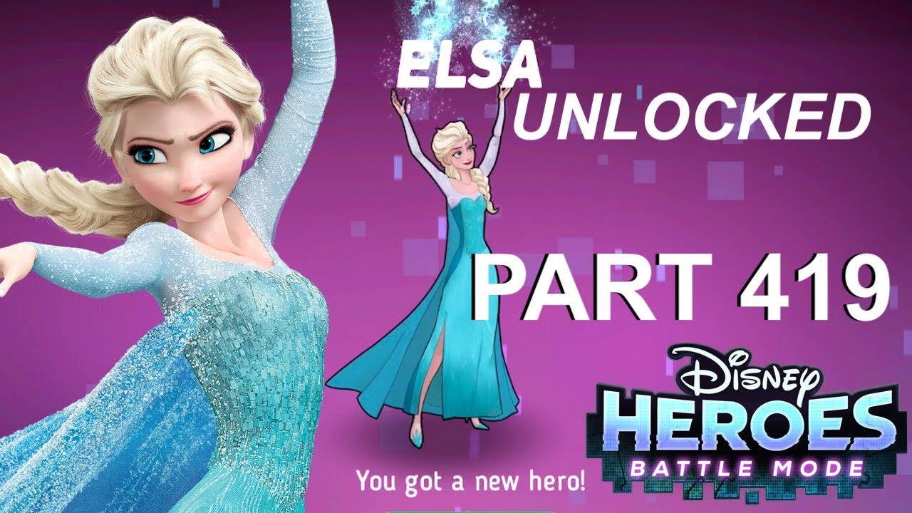 Disney Heroes Battle Mode ELSA UNLOCKED PART 419 Gameplay Walkthrough - iOS/Android