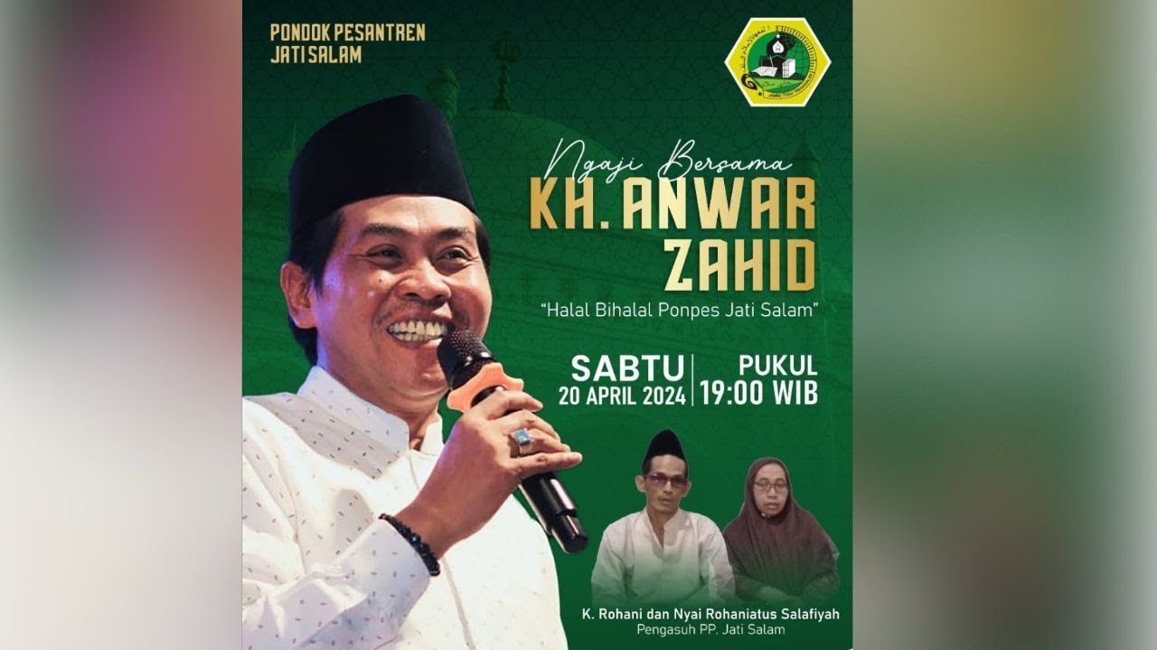 🔴 LIVE KH. ANWAR ZAHID | HALAL BIHALAL PONPES JATI SALAM TRENGGALEK