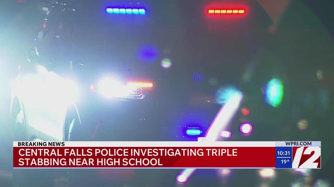 3 stabbed during fight near Central Falls High School