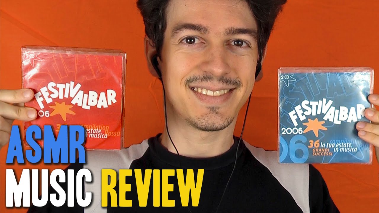 ASMR JanArt Recensione CD Musicali #7 (Show & Tell) Festivalbar ITA #252