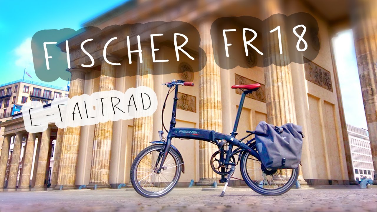Gutes E-Faltrad für ca. 1000€ ? Das Fischer FR18 im TEST.
