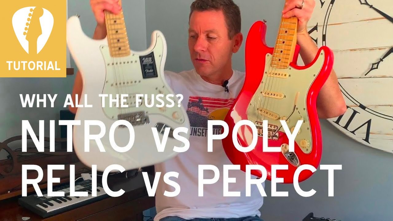 Nitro vs Poly - The relic guitar debate explained in 5 minutes