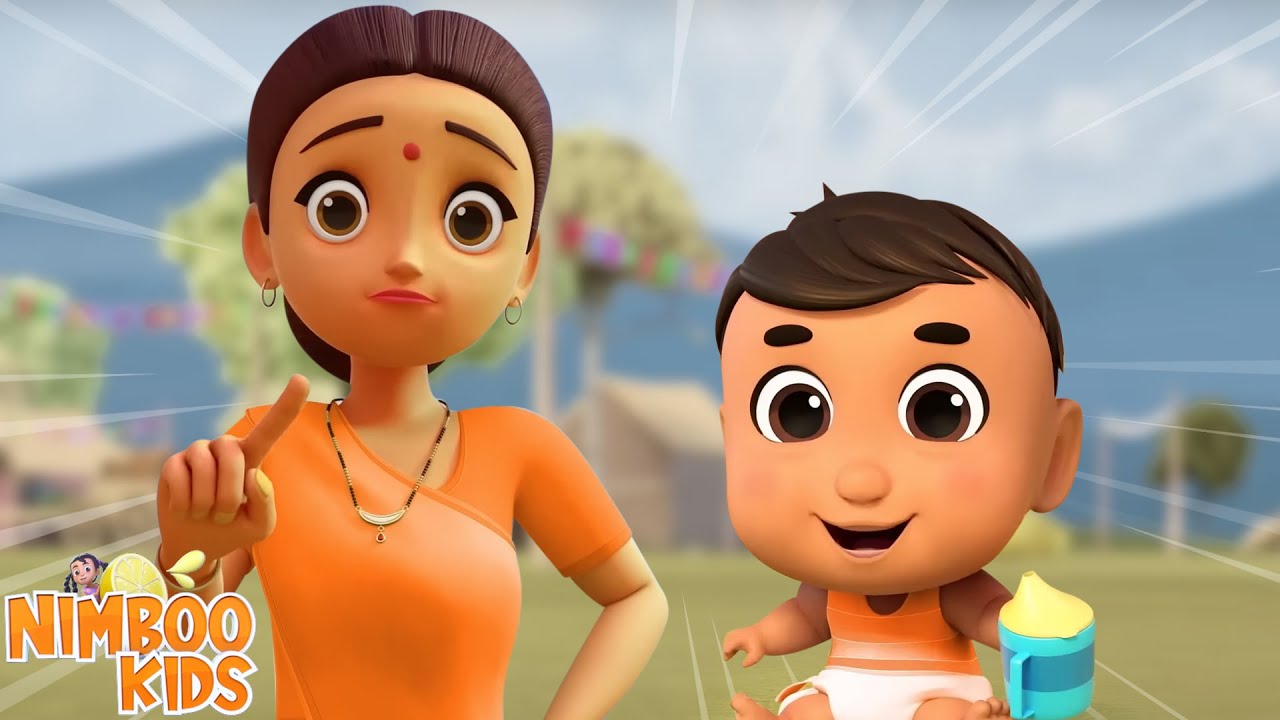 Nahi Nahi Geet, बंदर मामा बड़े कंजूस + More Hindi Rhymes for Babies, Cartoon Videos