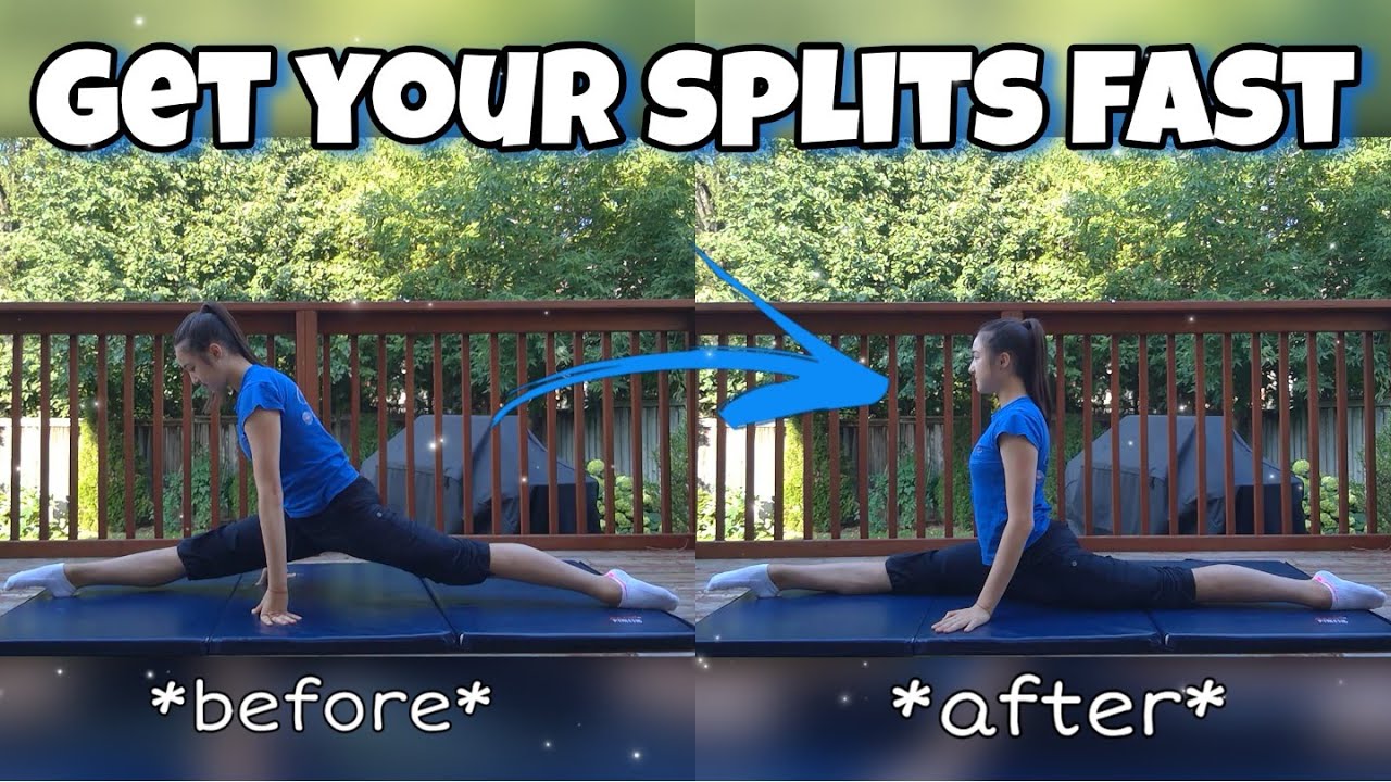 GET YOUR SPLITS FAST with these basic leg flexibility stretches! | Sophie Crane
