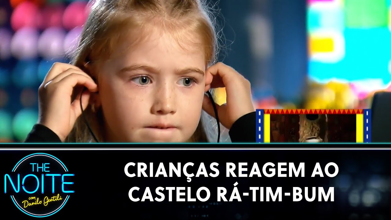 Crianças reagem ao Castelo Rá-Tim-Bum | The Noite (21/06/23)