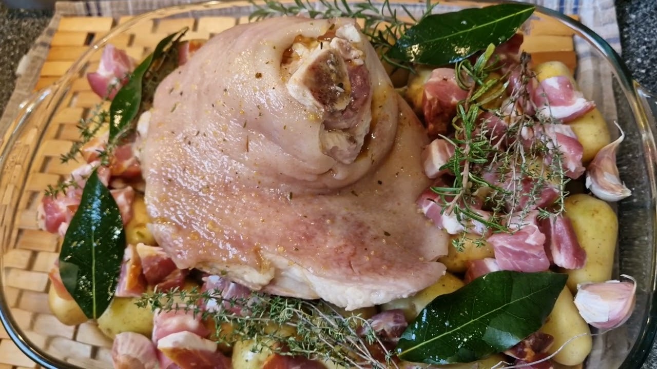 JARRET DE PORC DEMI-SEL RÔTI