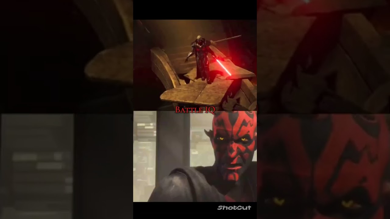 Darth Maul VS Darth Malgus