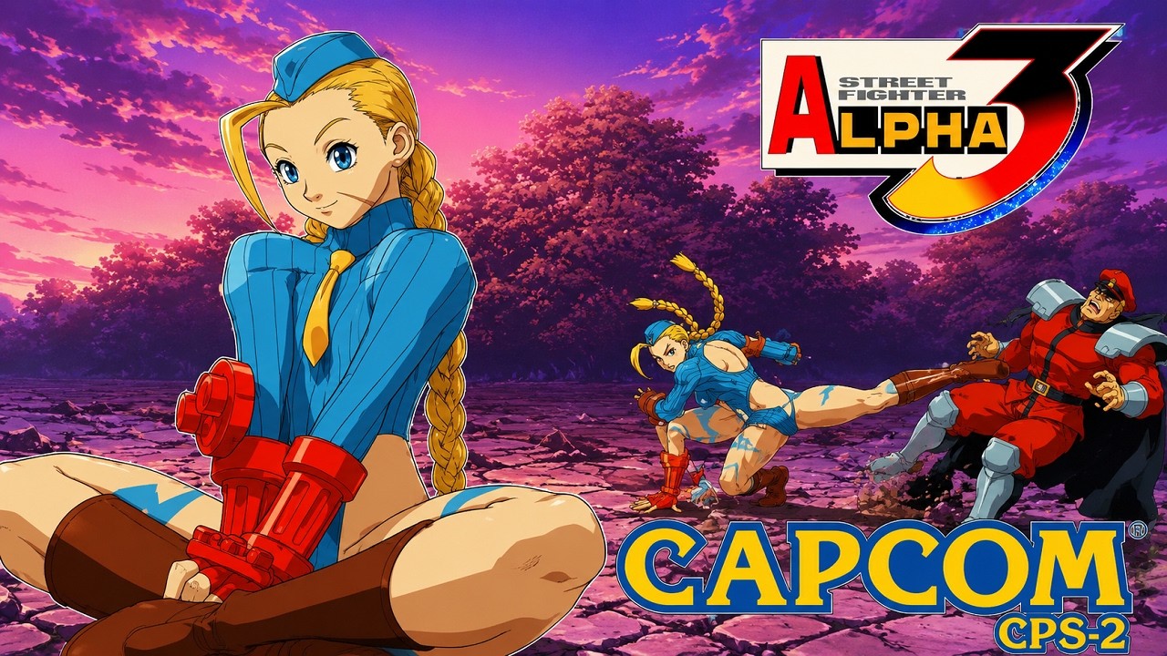 Street Fighter Alpha 3(Zero 3) Expert difficulty Cammy White 2:0 Playthrough