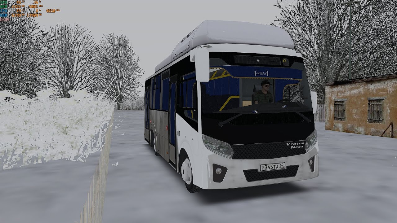 OMSI 2 Обзорчик на автобус PAZ 320435-04 2019 #avtobus #omsi #omsi2 #paz #simulator