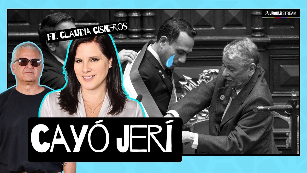 Congreso declara la vacancia tras censura de José Jerí | Claudia Cisneros en DDT