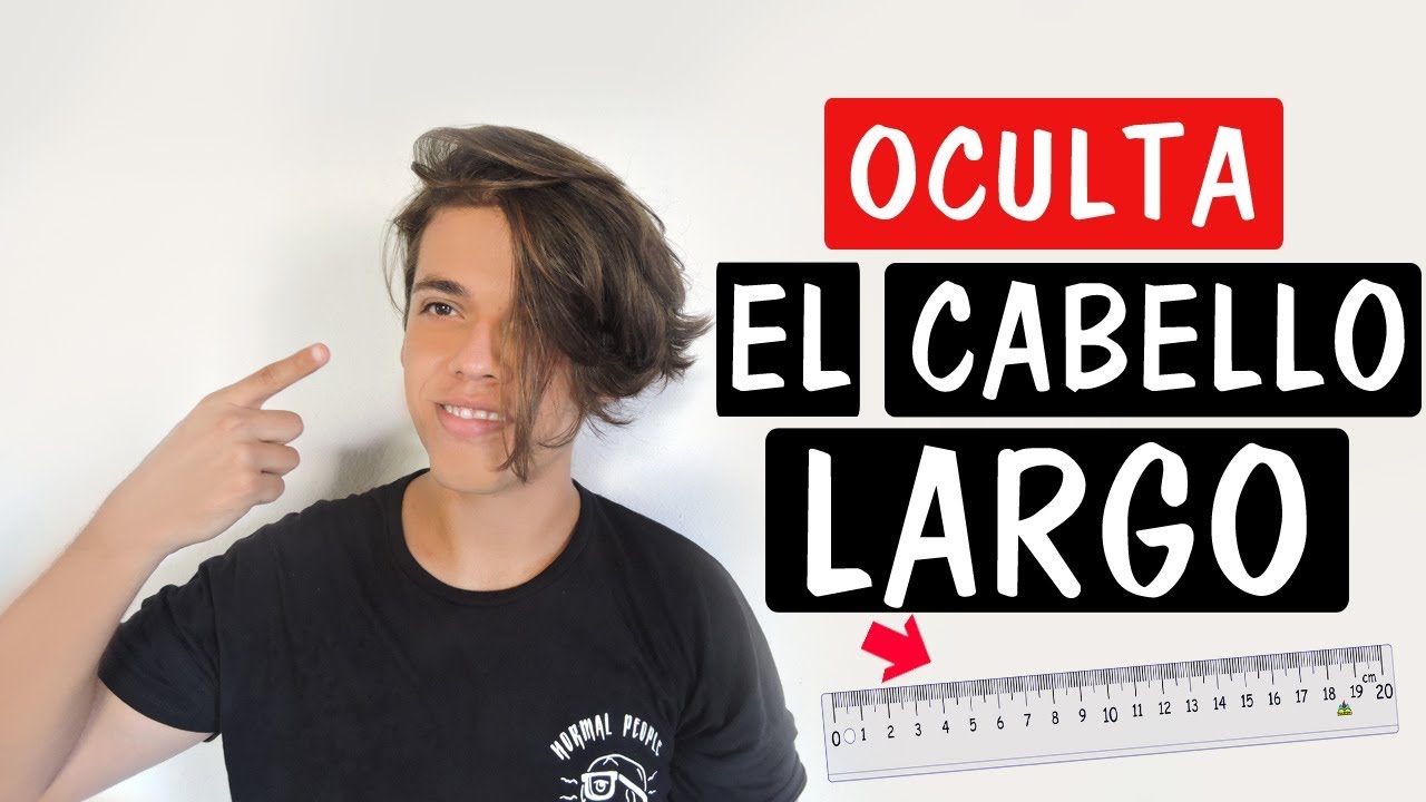COMO OCULTAR EL CABELLO LARGO PARA LA ESCUELA HOMBRES - Samuel Salcedo