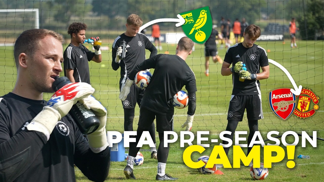 Я присоединился к команде вратарей ELITE в профессиональном лагере PFA