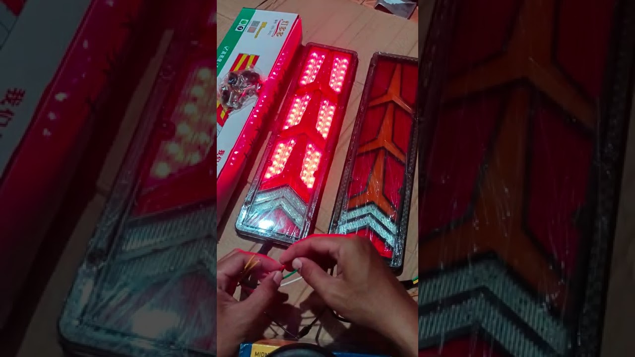 lampu belakang truk stoplamp truk 12/24volt alula part&accesories Wa085640710995