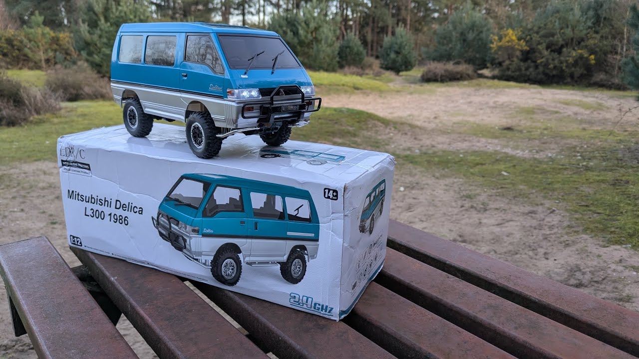Unboxing The Ldrc Mitsubishi Delica Ld1296 Review And First Run !!