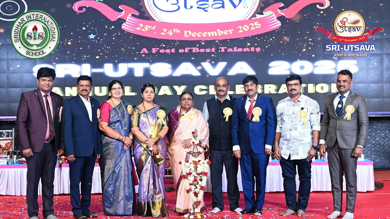 Sri-Utsava 2026 – Annual Day Formal Function Day -1 | Sridhar International School, Bhadrapura