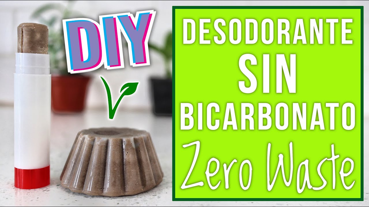 DESODORANTE SIN BICARBONATO DIY - ZERO WASTE - VEGANO - Mixi