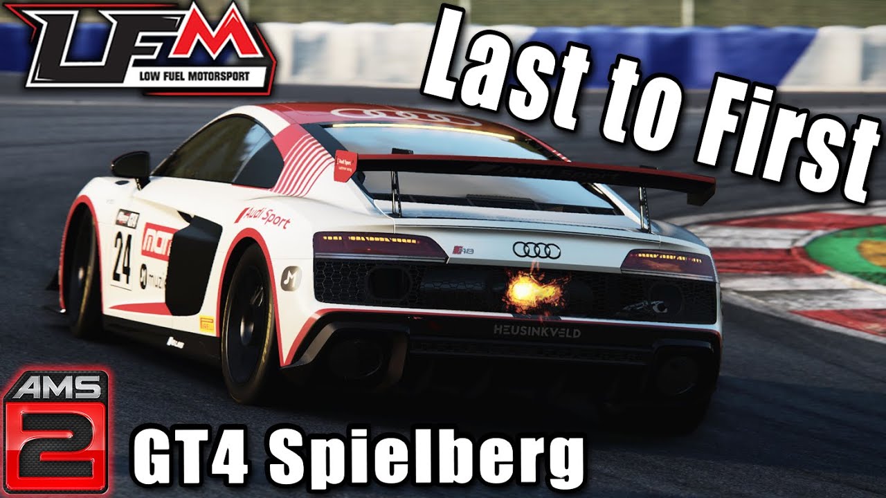 Low Fuel Motorsport LAST TO FIRST | Automobilista 2 Audi R8 LMS GT4 at Spielberg
