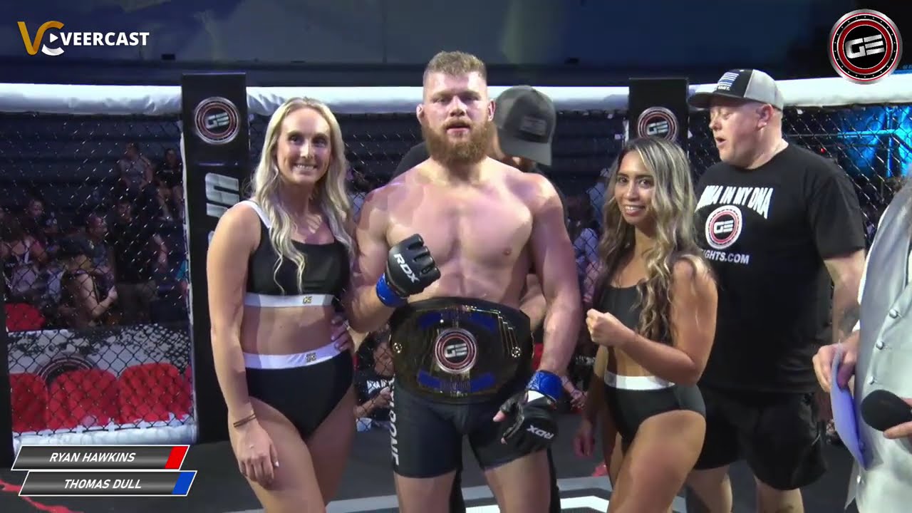 GE Fights: Rage in the Cage — Райан Хокинс против Томаса Далла — Главное событие Ammy в весовой к...