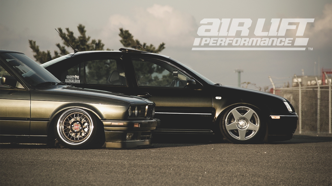SANCHO KINGZ &times; Air Lift Performance Japan Dealers | BMW E30 & VW JETTA MK4 | エアサス