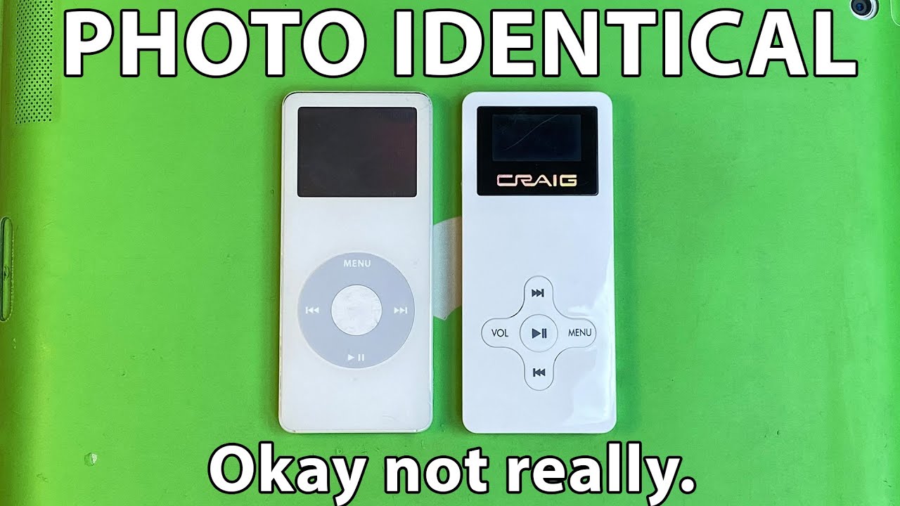I found a bootleg iPod Nano.