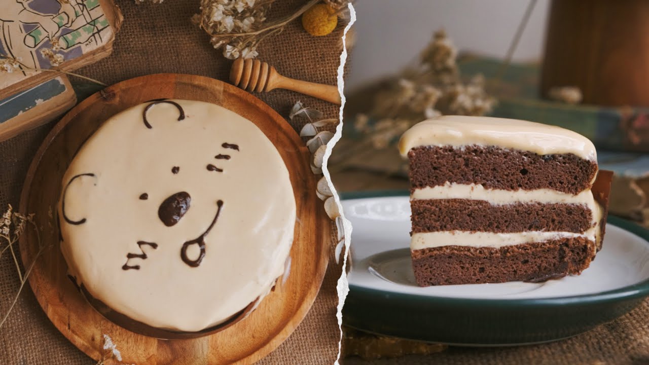 Bánh Gato mùa dịch KHÔNG cần lò nướng và máy đánh trứng | Bánh Chocolate Caramel Mặn