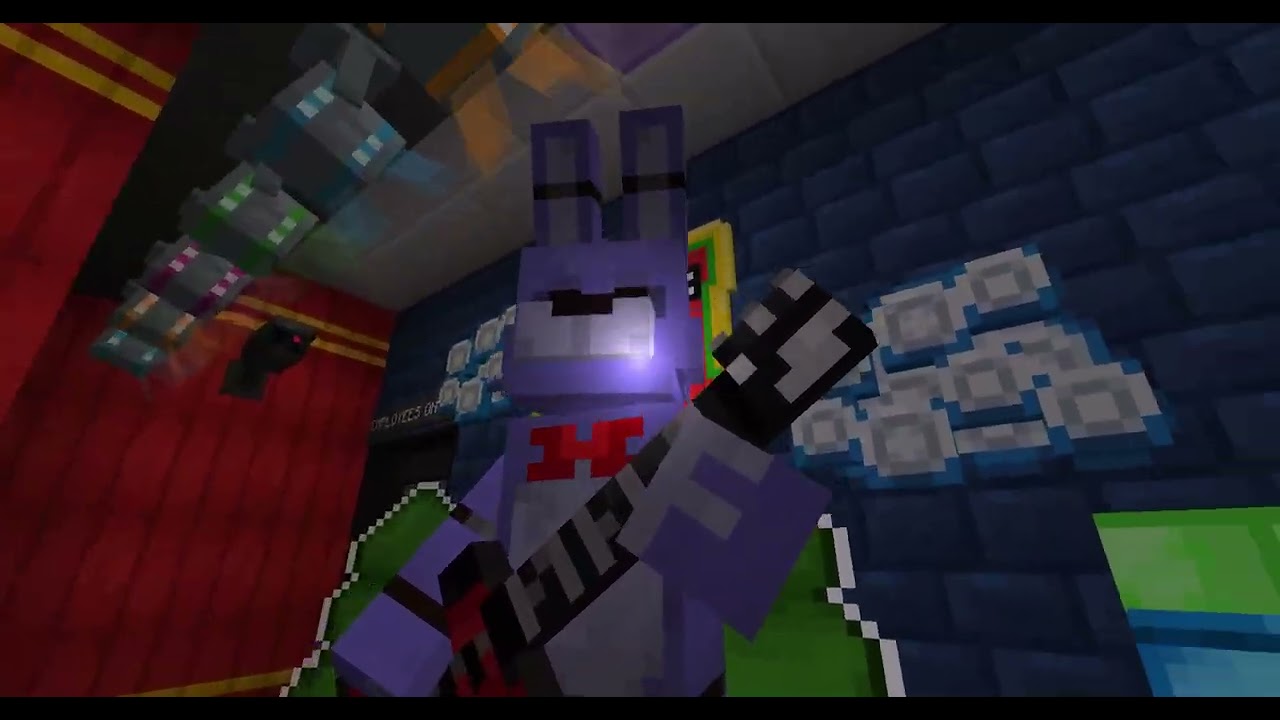 CUSTOM FNAF MAP MINECRAFT TOUR! (game footage only)