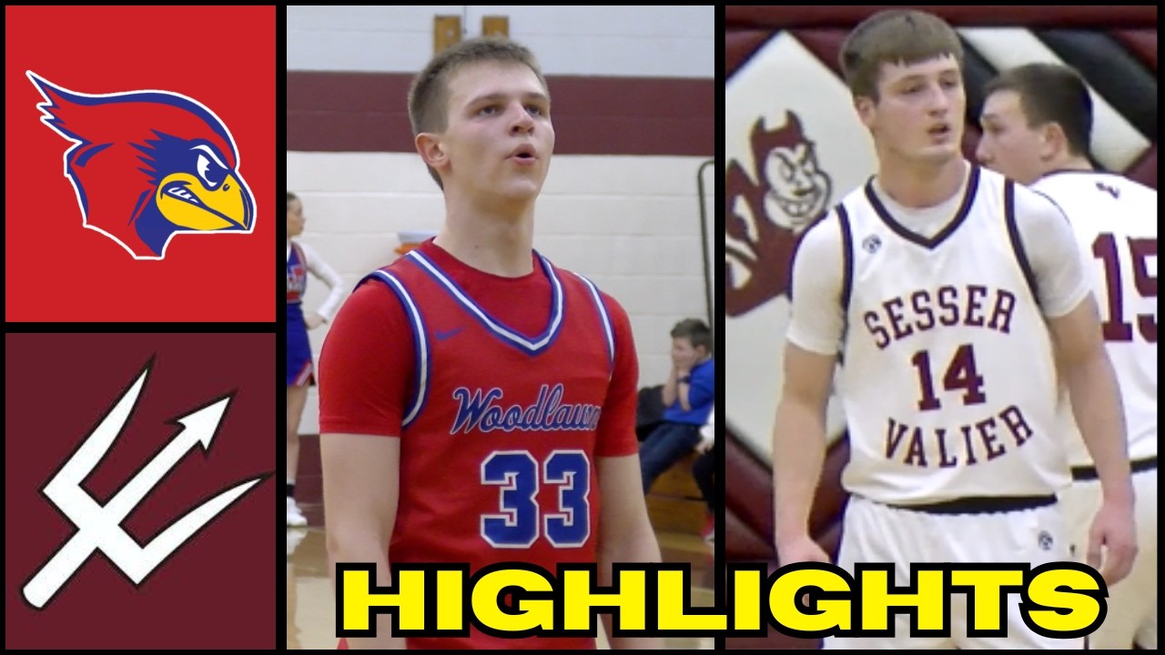 #7 Woodlawn Cardinals vs Sesser-Valier Red Devils | FULL GAME HIGHLIGHTS