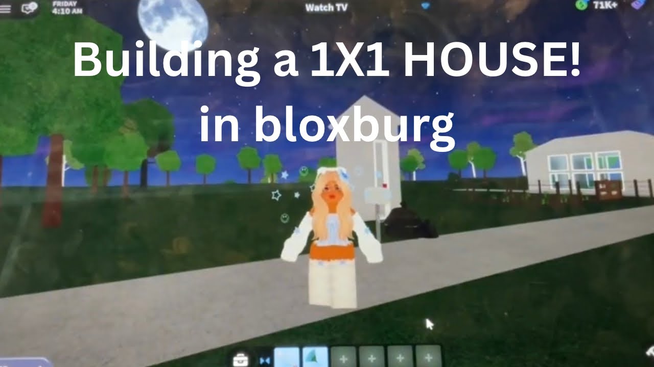 Is 1x1 big enough to build a bloxburg HOUSE?