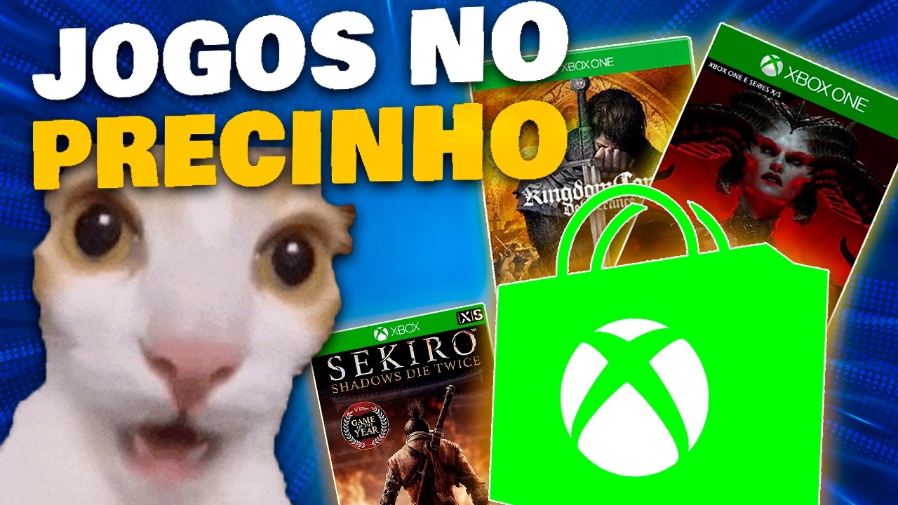 CORRAM! Promoções PARA DESEMPREGADOS na Xbox Store Jogos a partir de R$ 2,00