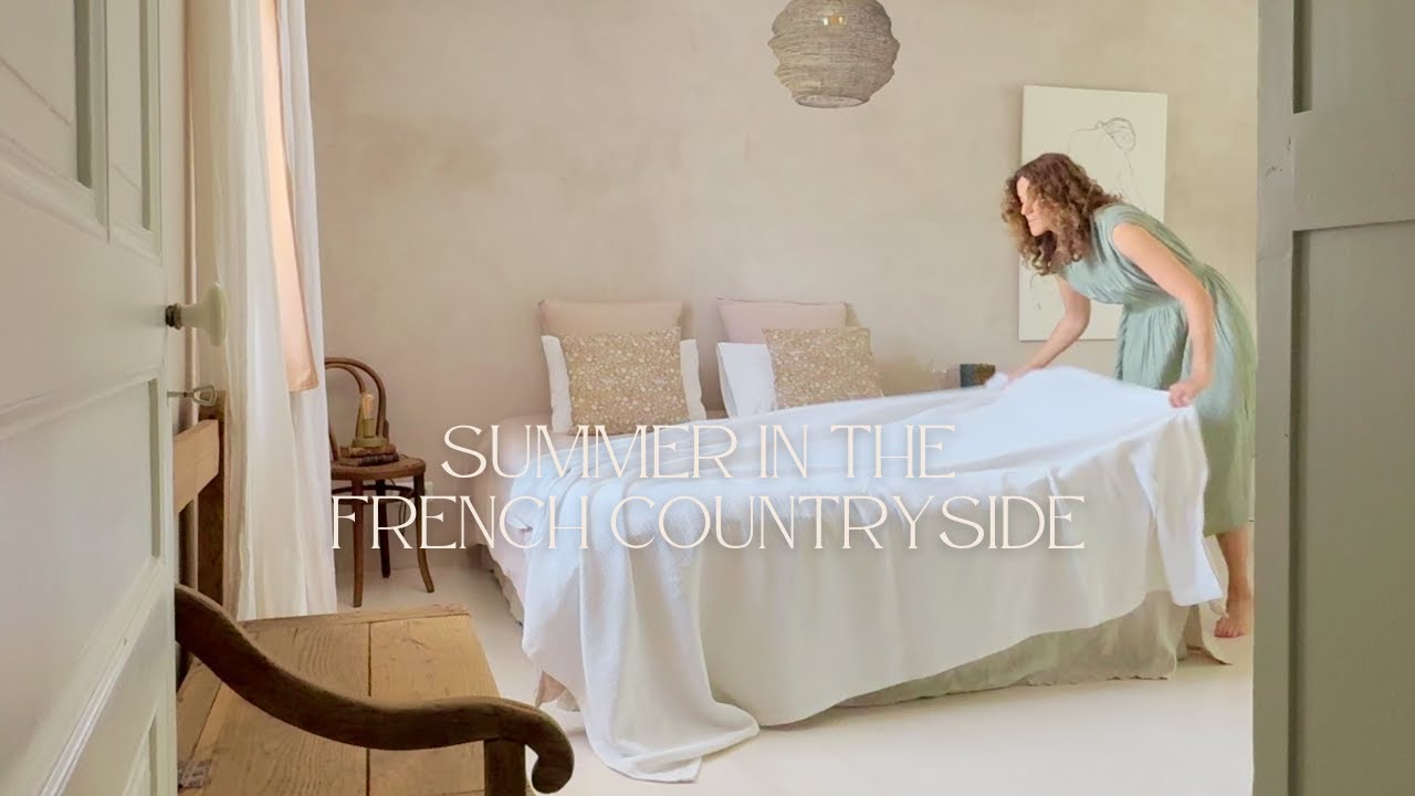 Summer in our quiet country home in France