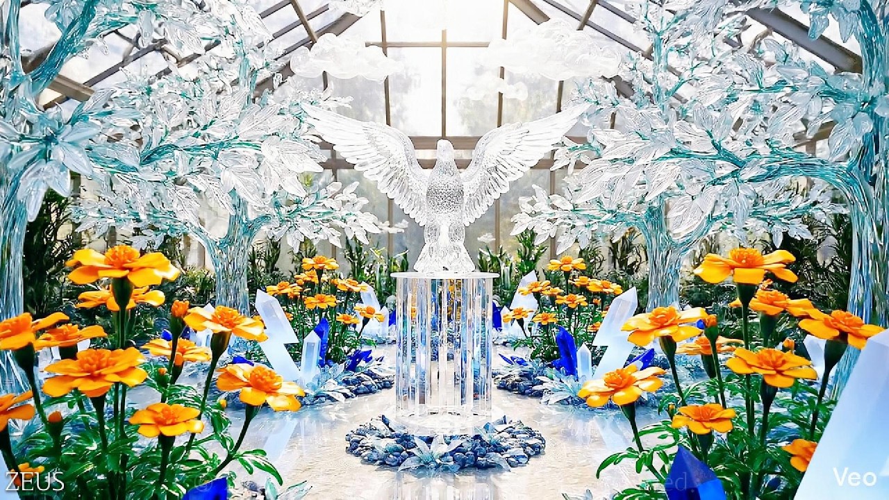 [AI ASMR] 미니어처 유리 정원: 14인의 신들이 머무는 올림포스 성역 Miniature Glass Gardens: Olympian Sanctuaries of 14 Gods