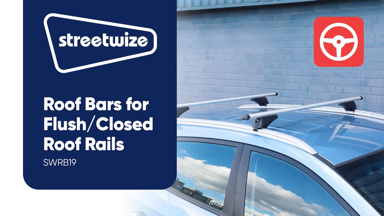 Roof Bars for Flush/Closed Roof Rails - SWRB19