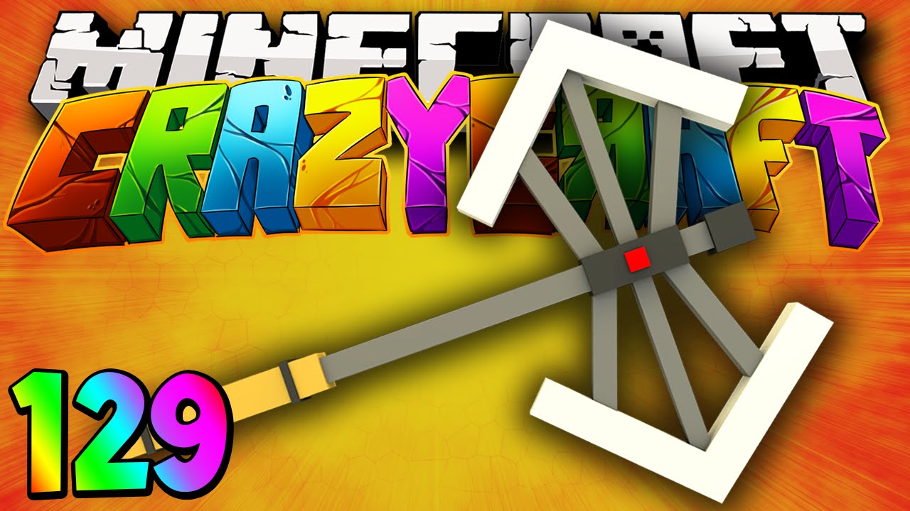 Minecraft Mods Crazy Craft 2.0 "Crazy Battleaxe!" Modded Survival 