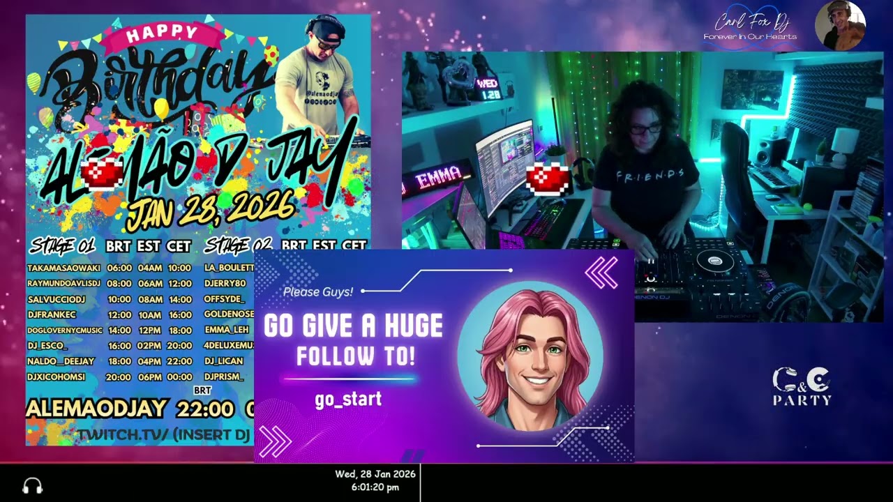 Alemao D Jay's Birthday  Live DJ Set