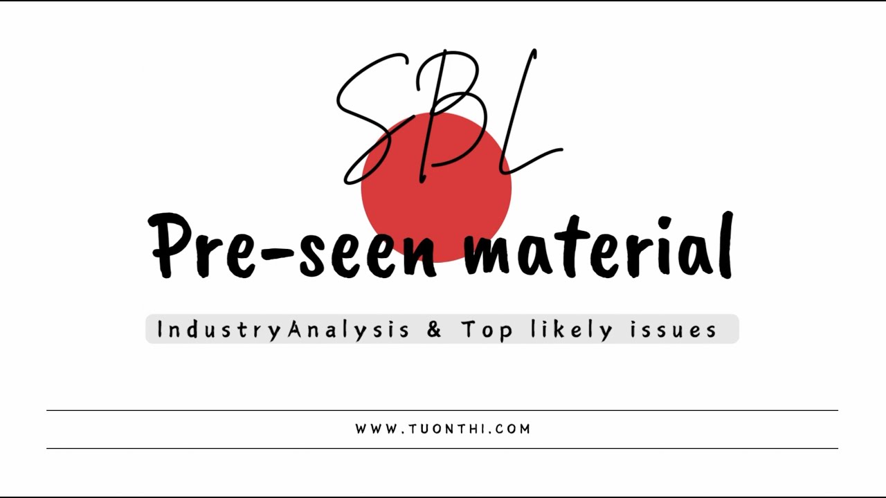 ACCA SBL Pre-seen Material Analysis__Sept/2024
