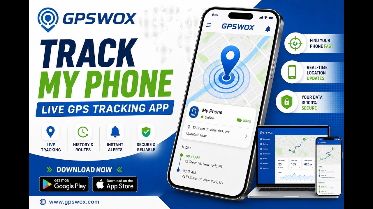 Turn Your Phone into a GPS Tracker for Free | Personal use & Business | GPSWOX (NEW!)