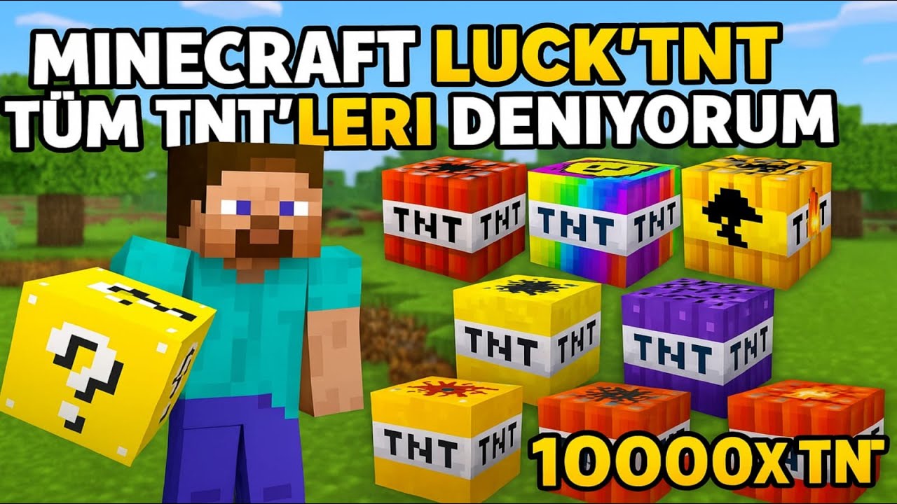 MİNECRAFTTA TNT İLE KÖYÜ PATLATTIM💥#minecraft