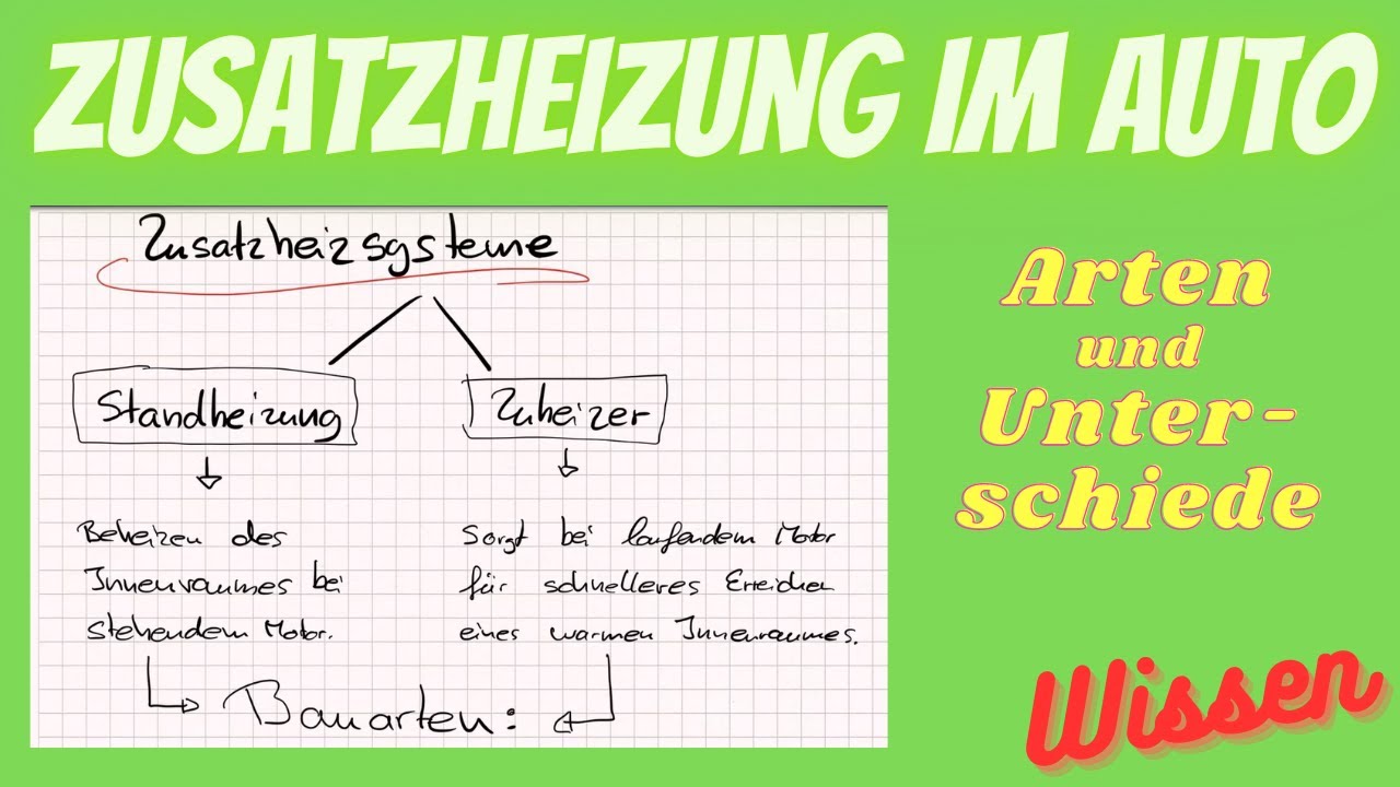 Zusatzheizung Teil 1 Standheizung vs  Zuheizung