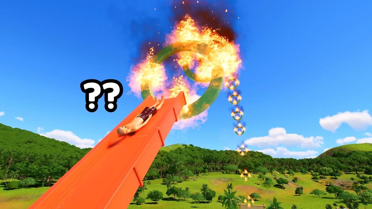 수영하러 갔다가 서커스하게 된 이유