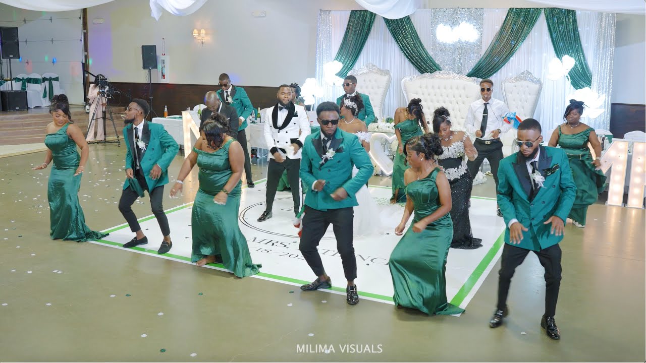 NAHIMANA & VIRGINIA WEDDING  - GROUP DANCE PERFORMANCE
