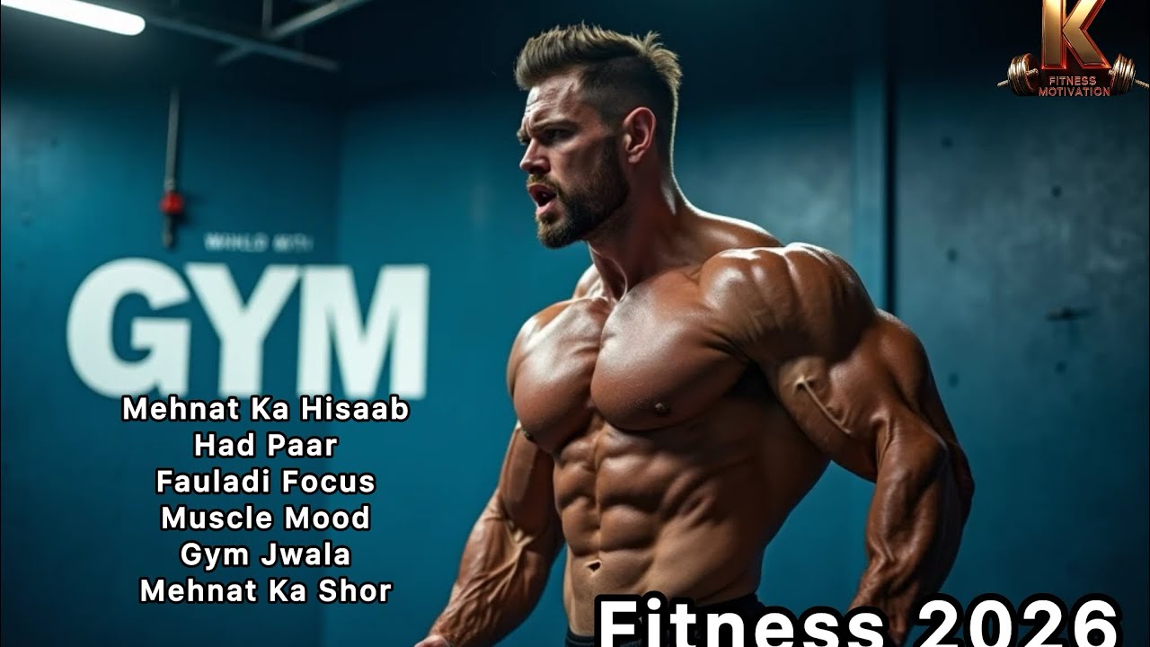 💥Hindi Gym Workout Motivation Song | Fitness Anthem💥 K 043