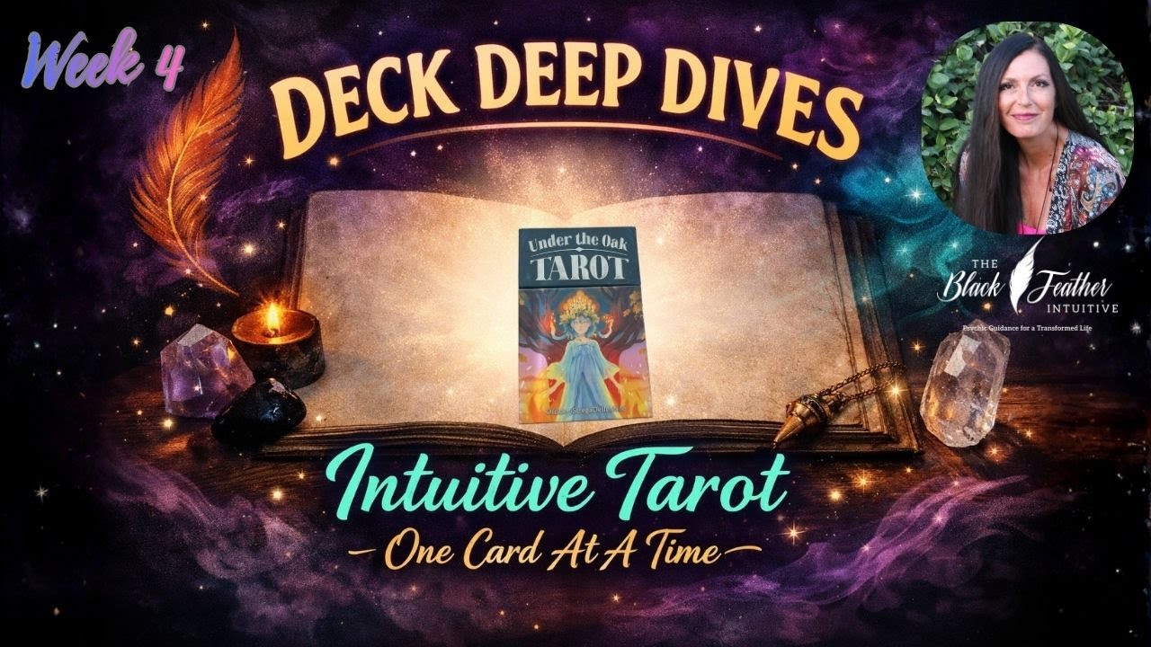 *New Series* Week 4 Dive Deep with me into My Tarot Study Practice!  #tarotdeckreview #tarotstudy