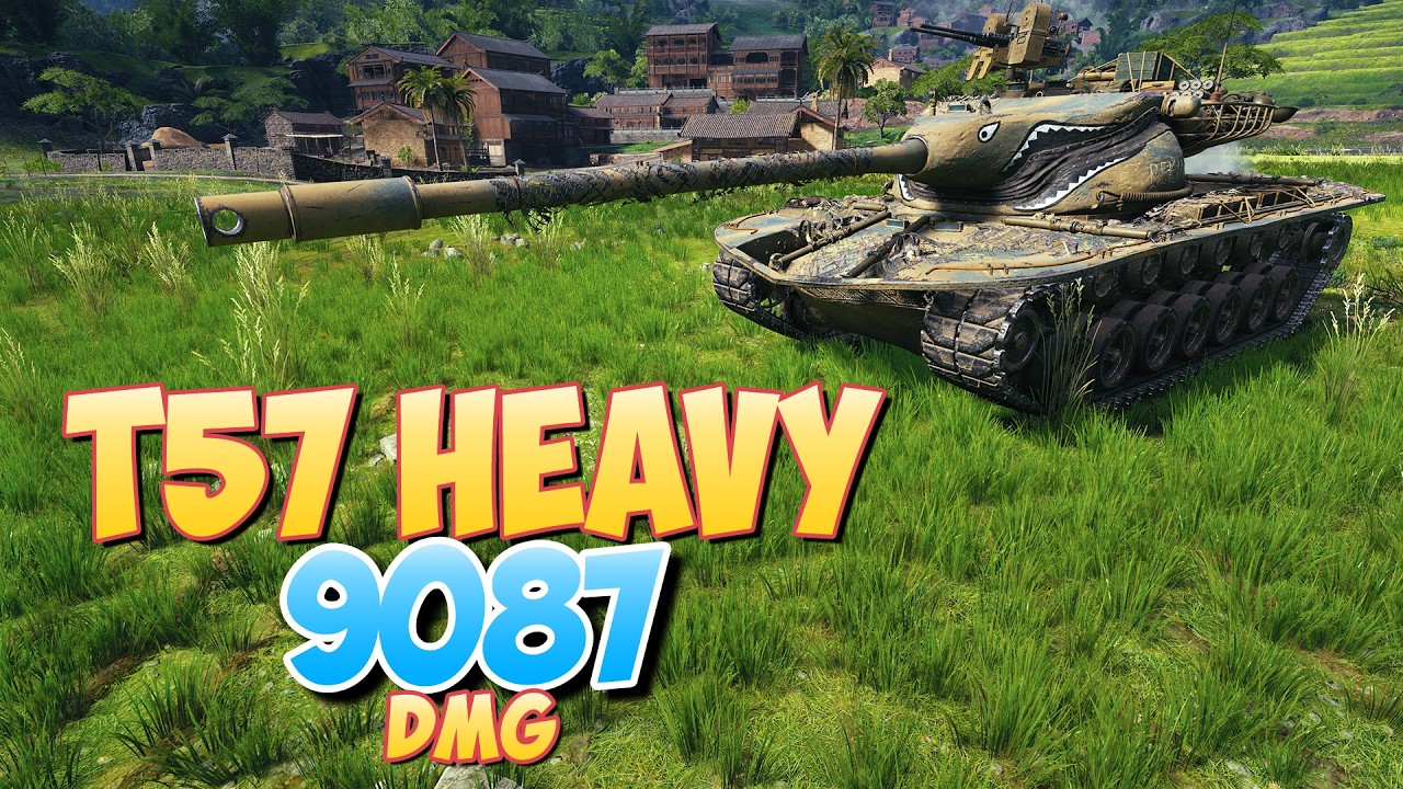 T57 Heavy - 6 Фрагов 9K Урона • Мир Танков