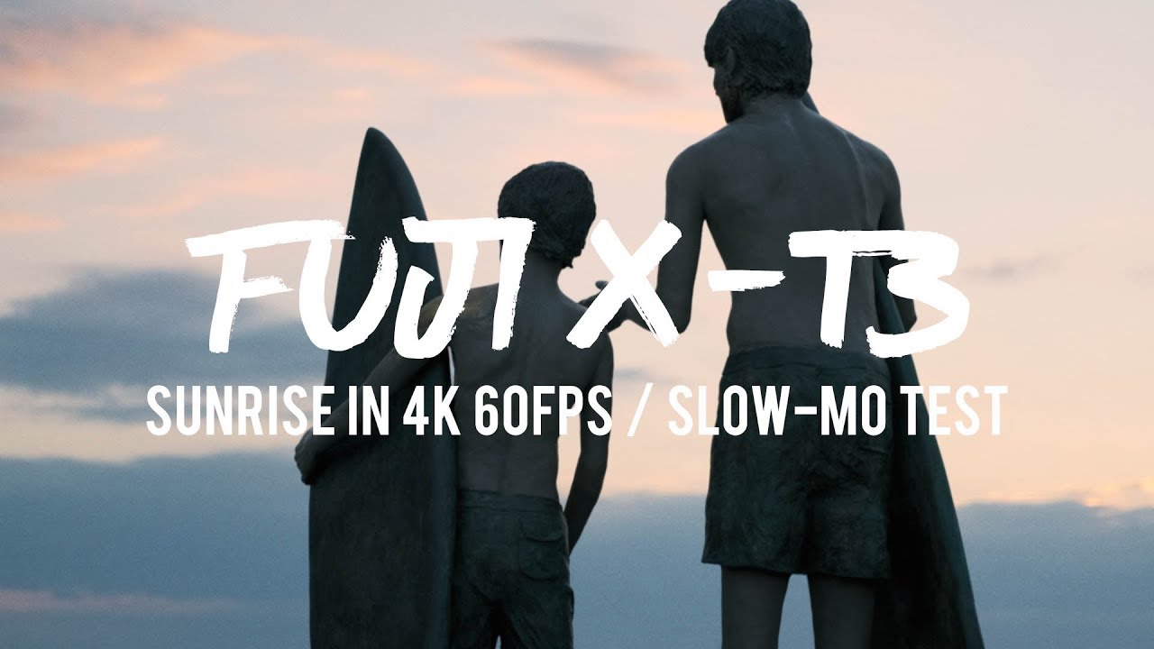 FUJIFILM X-T3 CINEMATIC SUNRISE TEST FOOTAGE | 10BIT 4K 60FPS | FUJI 35 F2