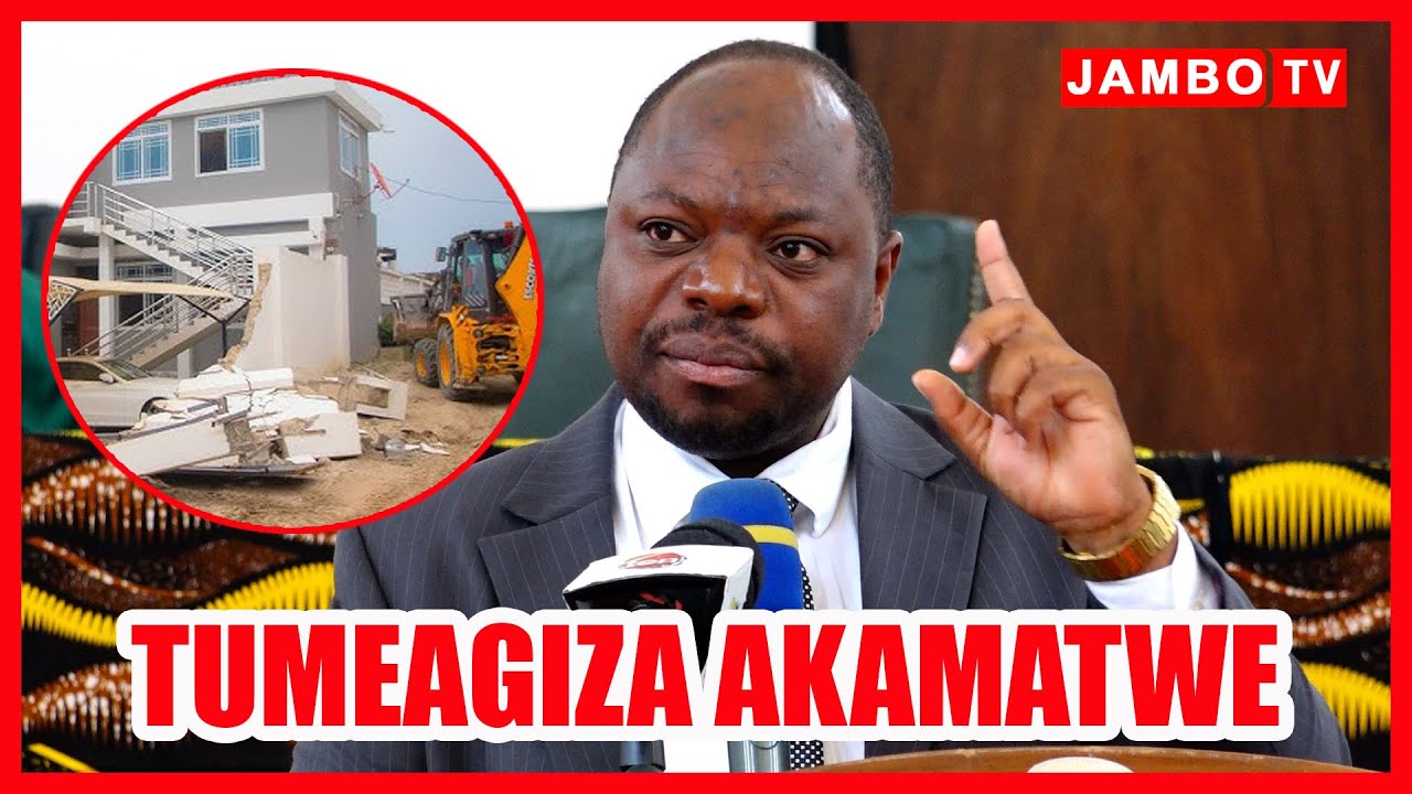 SAKATA LA WAZIRI KUVUNJA NYUMBA LAMUIBUA RC CHALAMILA/JESHI LA POLISI LATAJWA/MATAPELI WATAJWA