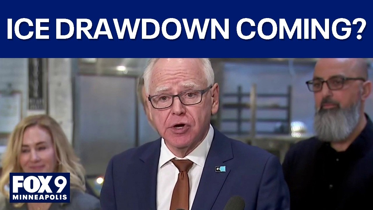 Gov. Walz says ICE drawdown expected within days